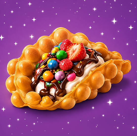 Bubble waffles